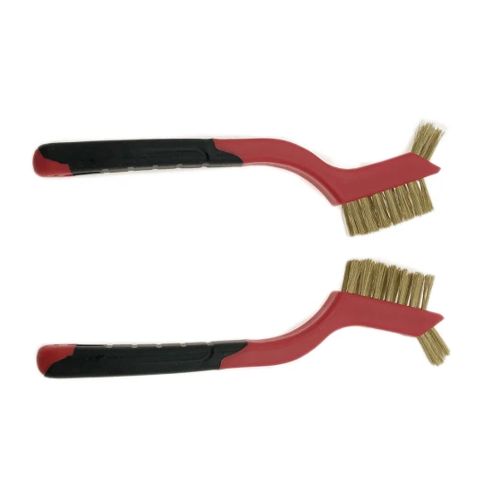 Outils de matériel de brosse à poignée/ensemble de brosses métalliques de brosse à dents de 7 pouces//Mini brosse métallique de polissage de nettoyage (YY