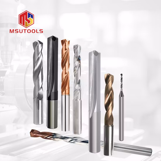 Forets internes externes en carbure CNC 3D 5D 7D pour l'acier inoxydable